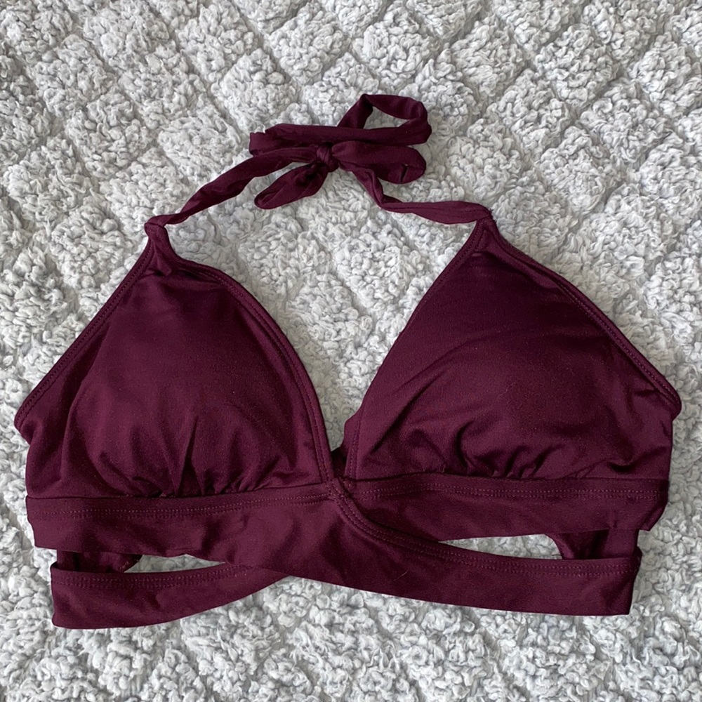 target purple bikini top
